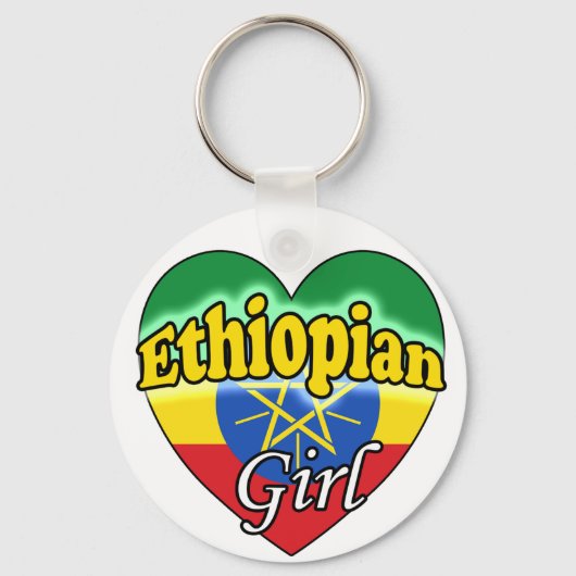 Porte-clés Ethiopian Girl (Recto)
