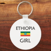 PORTE-CLÉS ETHIOPIE FILLE (Recto)