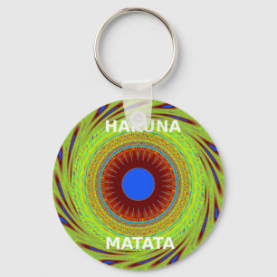 Porte-clés Ethnic Avoir une belle journée et une meilleure nu