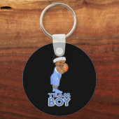 Porte-clés Ethnic Basketball Team Boy Baby (Recto)