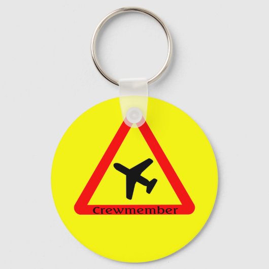 Porte-clés Étiquette de l'équipage (Recto)