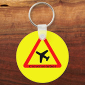 Porte-clés Étiquette de l'équipage (Recto)