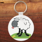 Porte-clés Étiquette de mouton (Recto)