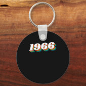 Porte-clés étiquette rétro 1966 (Recto)
