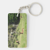 Porte-clés Étiquettes de la Nouvelle-Zélande (Dos)