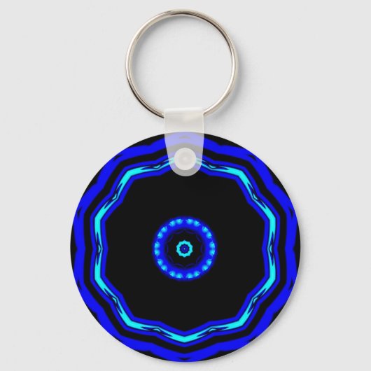 Porte-clés Étoile bleue Keychain (Recto)