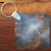 Porte-clés Étoile Centrale De Neutron Dans La Nebula Du Crabe (Recto)