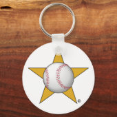 Porte-clés Étoile de baseball (Recto)