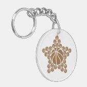 Porte-clés Étoile de basket (Devant gauche)