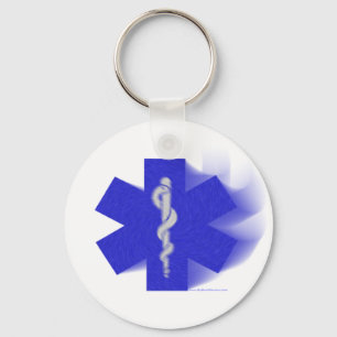 Porte-clés Étoile de cadeau d'art de la vie