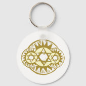 Porte-clés Étoile De David (Recto)