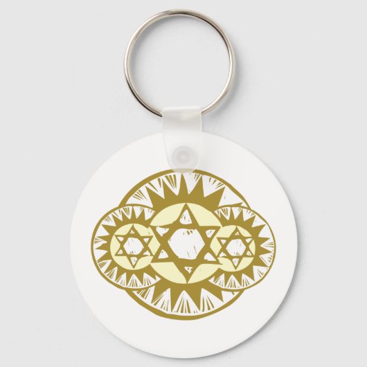 Porte-clés Étoile De David (Recto)