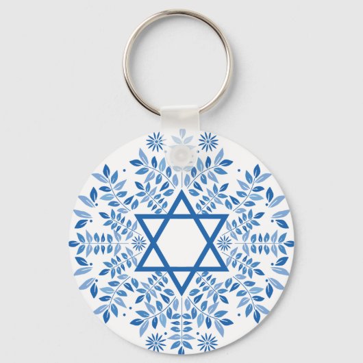Porte-clés étoile de david (Recto)
