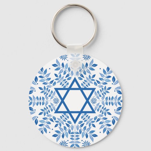 Porte-clés étoile de david (Verso)
