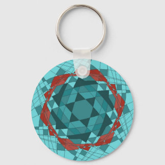 Porte-clés étoile de david
