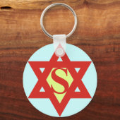 Porte-clés Étoile de David Porte - clé (Recto)