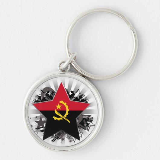 Porte-clés Étoile de l'Angola (Devant)