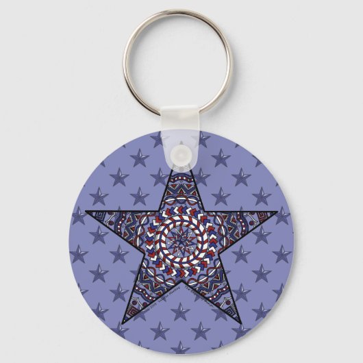 Porte-clés Étoile de l'Indépendance (Recto)