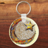 Porte-clés Étoile de lune - Islam (Recto)