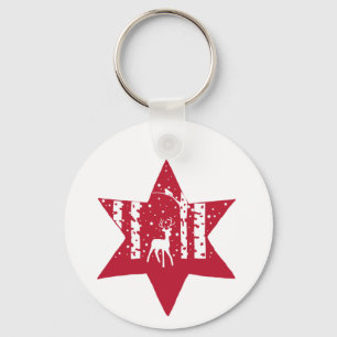 Porte-clés Étoile de Noël