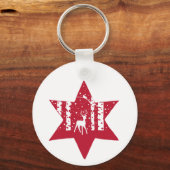 Porte-clés Étoile de Noël (Recto)