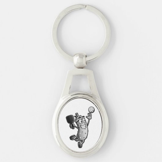 Porte-clés Étoile de Pickleball (Devant)