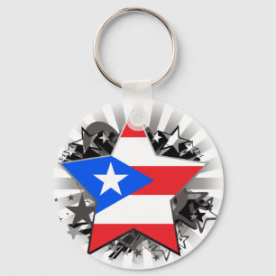 Porte-clés Étoile de Porto Rico
