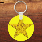 Porte-clés Étoile (nugget or) (Recto)