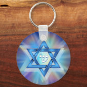 Porte-clés Étoile radieuse de David (Recto)