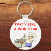 Porte-clés étoile wok (Recto)