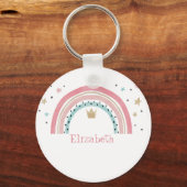 Porte-clés Étoiles Arc-en-ciel Mignonnes (Recto)