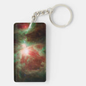 Porte-clés Étoiles dans l'espace de nébuleuse d'Orion (Dos)