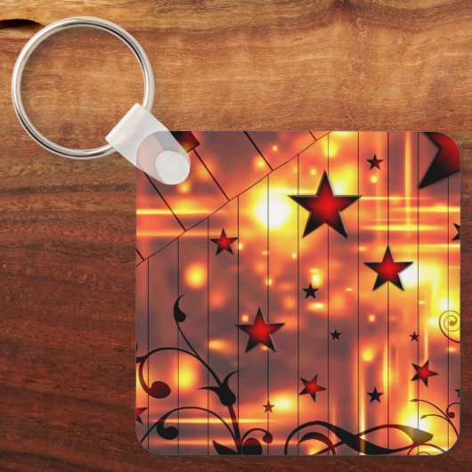 Porte-clés Étoiles d'art (Recto)