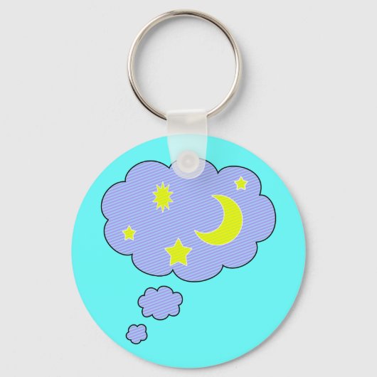 Porte-clés étoiles de lune (Recto)