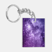 Porte-clés Étoiles de magie violette (Devant gauche)