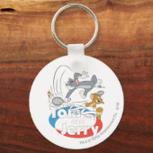 Porte-clés Étoiles de tennis Tom et Jerry 7 (Recto)