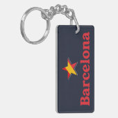 Porte-clés Étoiles d'Espagne – Barcelone (Devant gauche)