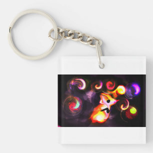 Porte-clés Étoiles d'hiver du loup