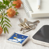 Porte-clés Etoiles d'or - (Côté)