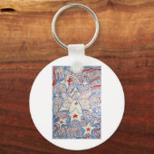 Porte-clés Étoiles et rayures Angel (Recto)