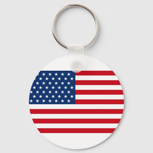 Porte-clés Étoiles et rayures USA (Recto)