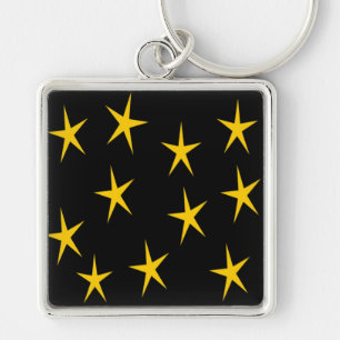 PORTE-CLÉS ÉTOILES JAUNES