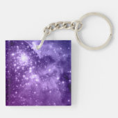 Porte-clés Étoiles magiques violettes (Dos)