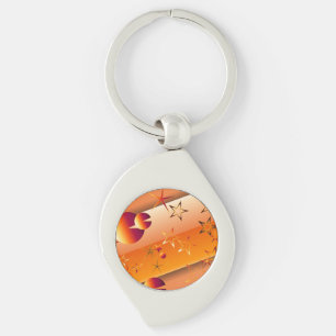 Porte-clés Étoiles Orange