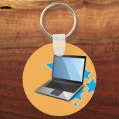 Porte-clés Étoiles, ordinateur portable (Recto)