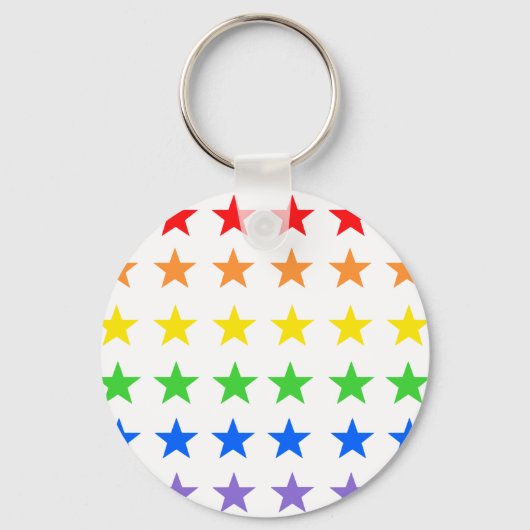 Porte-clés étoiles Rainbow (Recto)