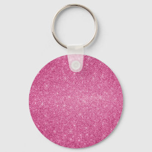 Porte-clés Étoiles roses de parties scintillantes