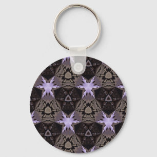 Porte-clés Étoiles violettes