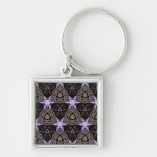 Porte-clés Étoiles violettes