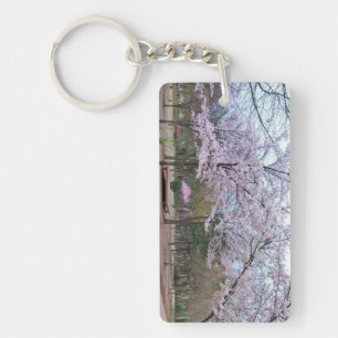 Porte-clés 🌸 ↷ Étonnante Fleur de cerisiers